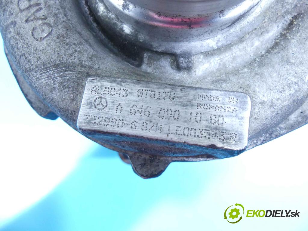 Mercedes C W204 2007-2014 2,2.0 CDI 170 hp automatic 125 kW 2148 cm3 4- Turbodmychadlo 752990-6 (Turbodúchadla (kompletní))