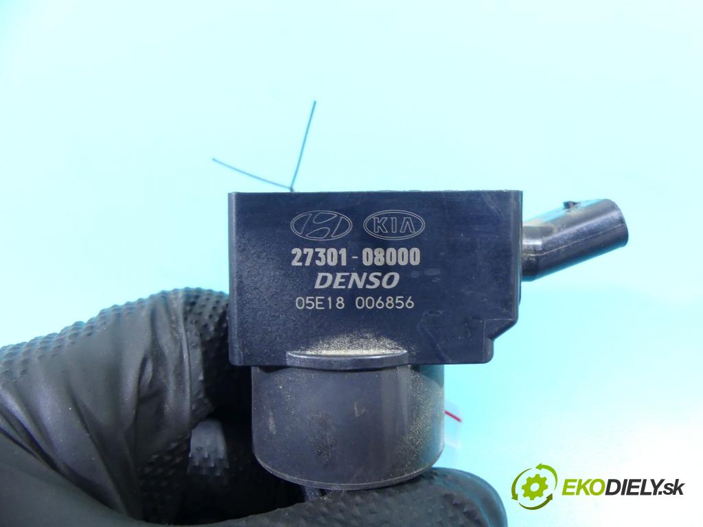 Hyundai I30 III 2016- 1.5 DPI 16V 110 HP manual 80,9 kW 1498 cm3 5- cievka zapaľovacia 27301-08000 (Zapaľovacie cievky, moduly)