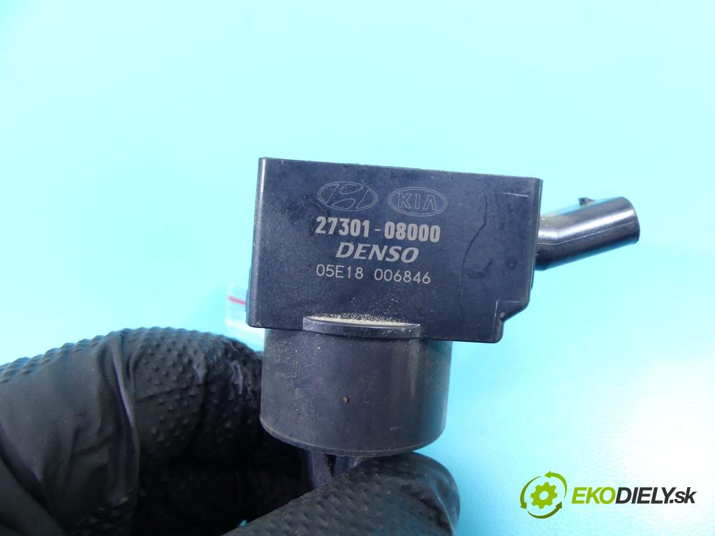 Hyundai I30 III 2016- 1.5 DPI 16V 110 HP manual 80,9 kW 1498 cm3 5- cievka zapaľovacia 27301-08000 (Zapaľovacie cievky, moduly)