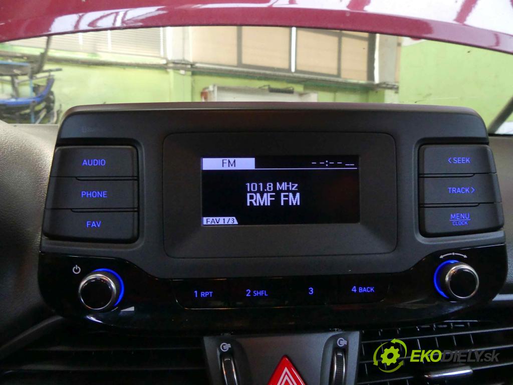 Hyundai I30 III 2016- 1.5 DPI 16V 110 HP manual 80,9 kW 1498 cm3 5- Radio originál 96150G4320