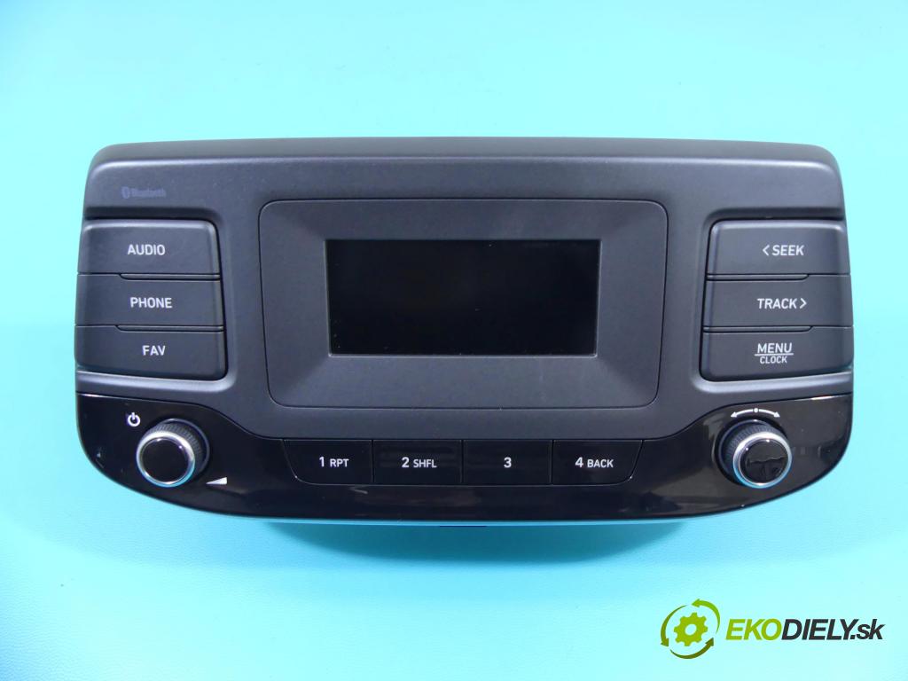 Hyundai I30 III 2016- 1.5 DPI 16V 110 HP manual 80,9 kW 1498 cm3 5- Radio originál 96150G4320