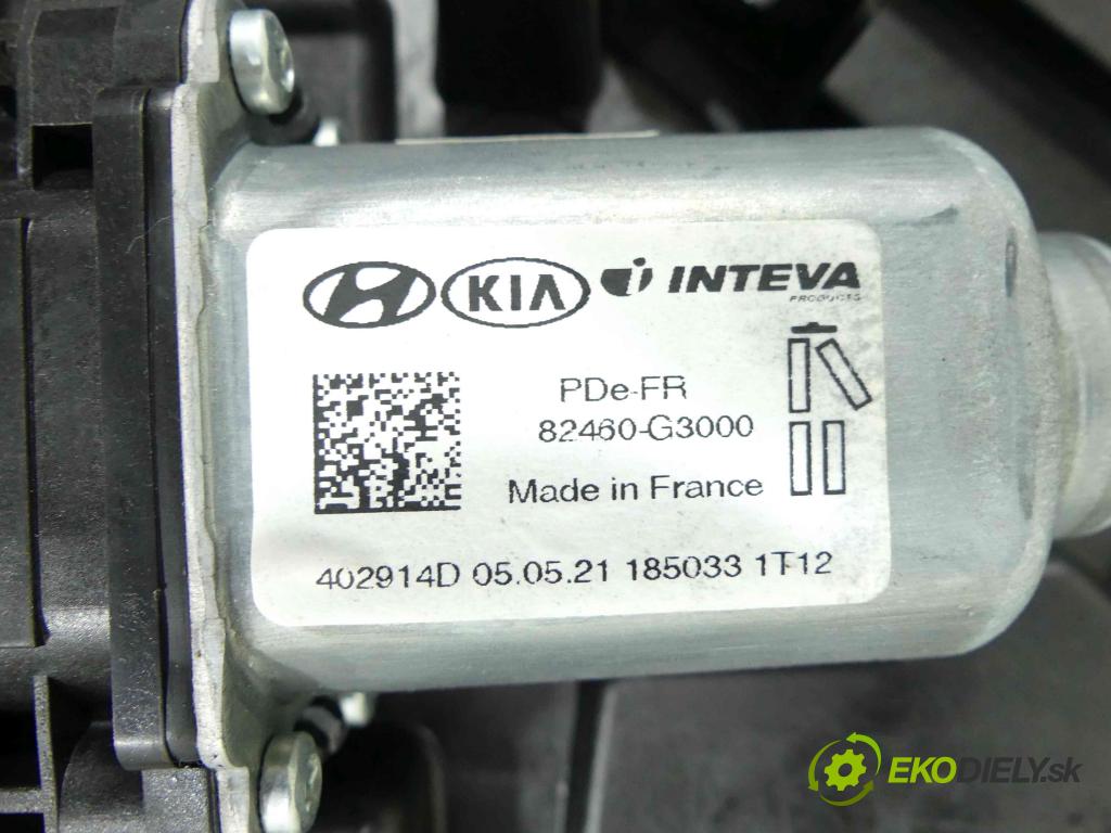 Hyundai I30 III 2016- 1.5 DPI 16V 110 hp manual 80,9 kW 1498 cm3 5- mechanismus stahování přední pravý 82480-G4160