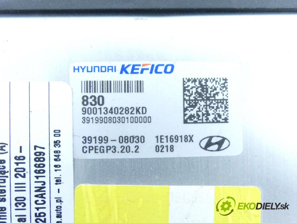Hyundai I30 III 2016- 1.5 DPI 16V 110 hp manual 80,9 kW 1498 cm3 5- řídící jednotka motoru 39199-08030