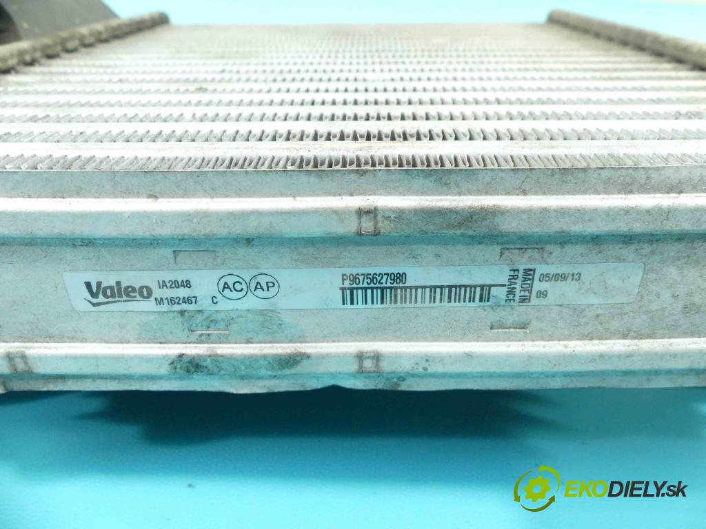 Citroen C4 Grand Picasso II 2013-2022 1.6 hdi 116 hp manual 85 kW 1560 cm3 5- Intercooler 9675627980 (Chladiče nasávaného vzduchu (intercoolery))