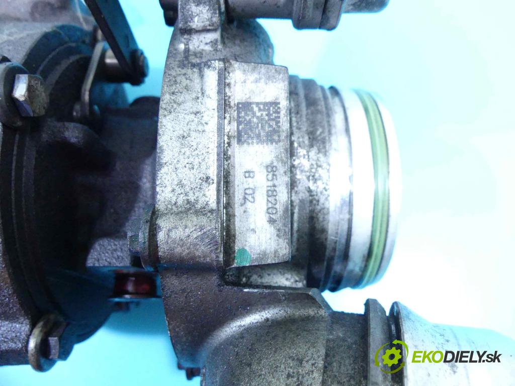 Bmw 1 F20 2011-2019 2.0d 116 hp manual 85 kW 1995 cm3 5- Turbodmychadlo RHV4-T39 (Turbodúchadla (kompletní))