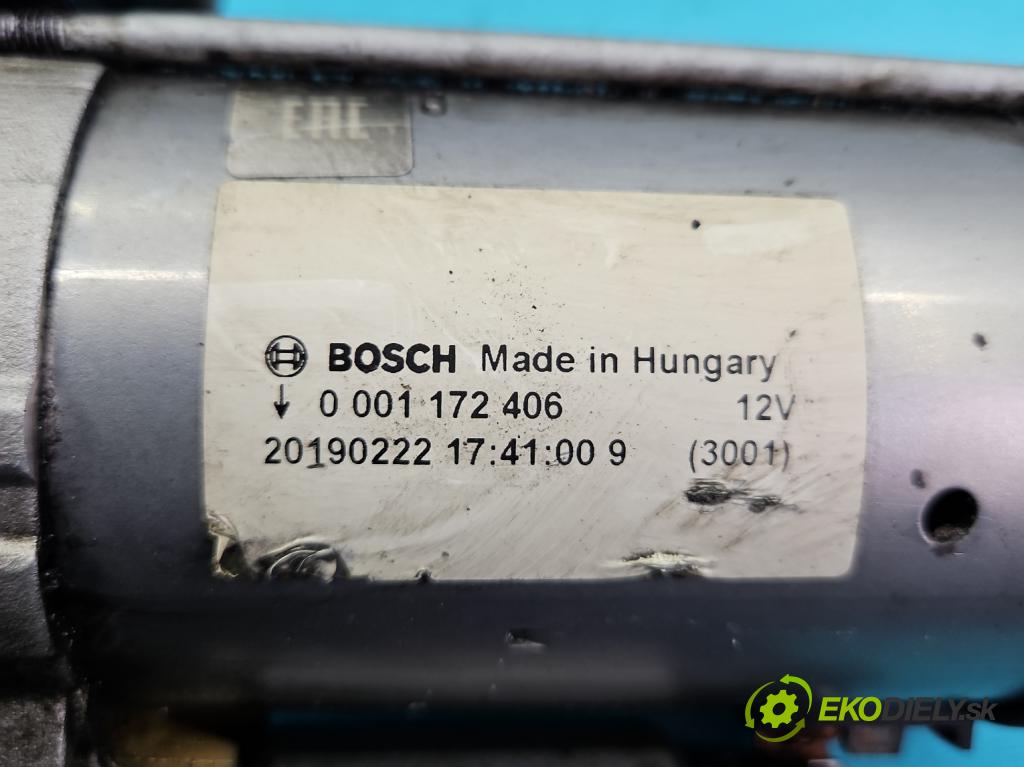 Bmw 1 F20 2011-2019 2.0d 116 HP manual 85 kW 1995 cm3 5- štartér 0001172406 (Štartéry)
