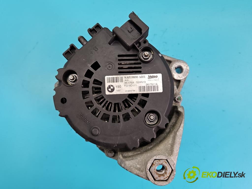 Bmw 1 F20 2011-2019 2.0d 116 hp manual 85 kW 1995 cm3 5- Alternator 8519890 (Alternátor)