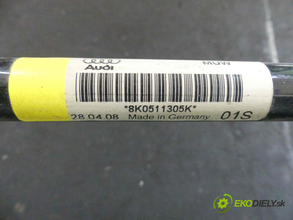 Audi A4 B8 2007-2015 2.0 tdi 143 hp manual 105 kW 1968 cm3 5- zadní výztuha 8K0511305K (Výztuhy zadní)