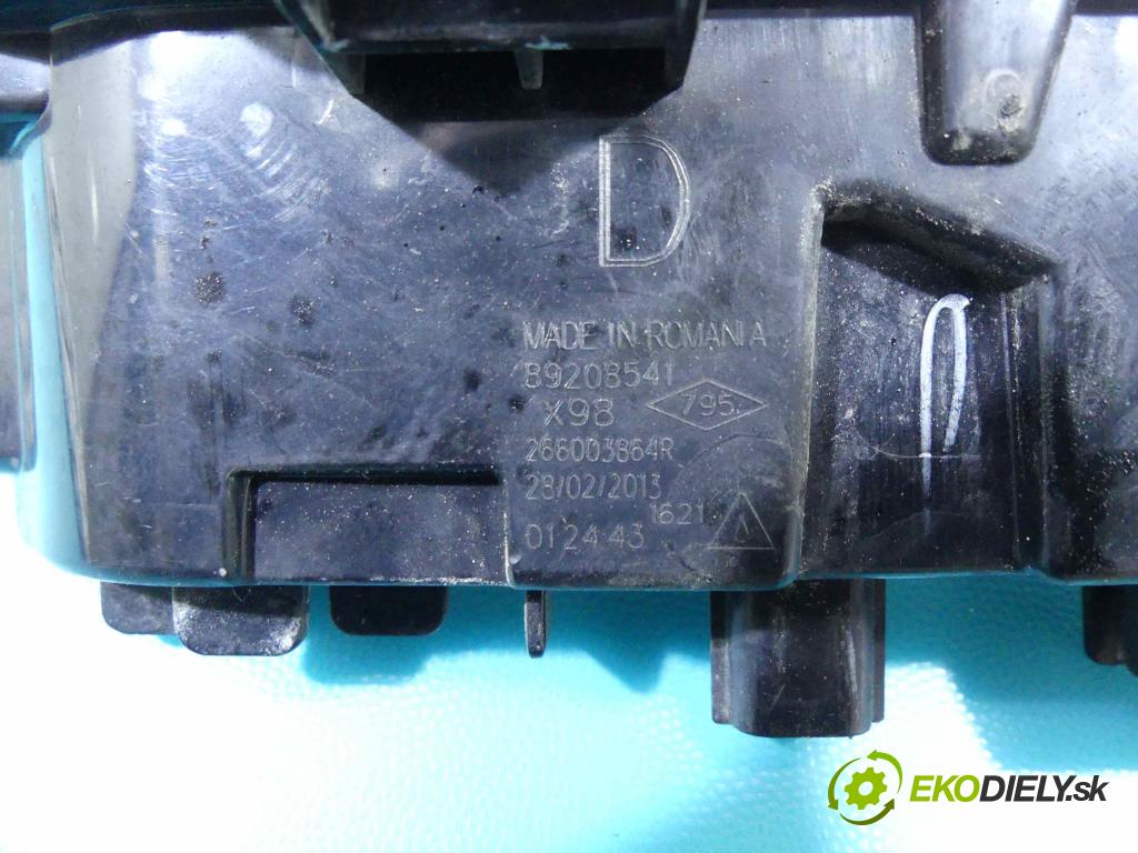 Renault Clio IV 2012-2019 1.5 dci 90 HP manual 66 kW 1461 cm3 5- Svetlo: prevádzky 89208541