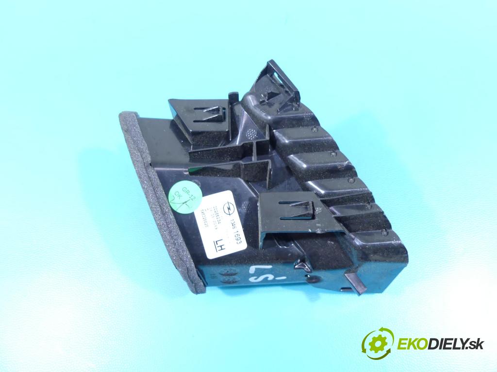 Opel Crossland 2017-2024 1.2 12V 83 HP manual 61 kW 1199 cm3 5- Mřížka: kúrenia stredová 13461693 (Mriežky kúrenia (fukáre))