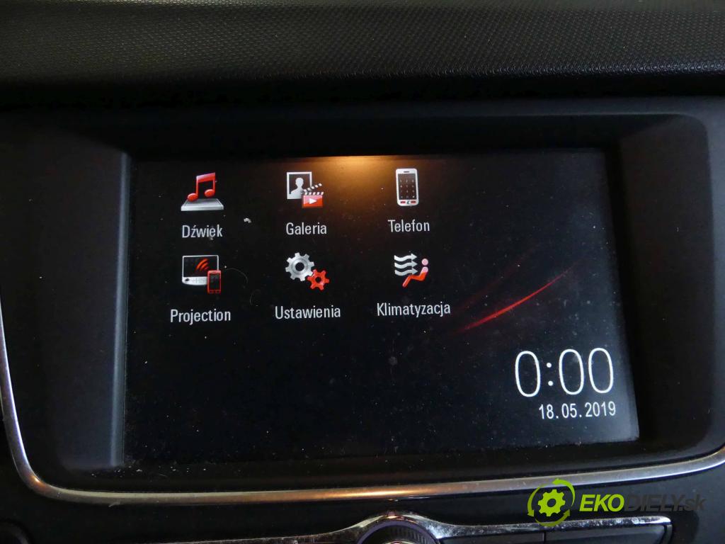 Opel Crossland 2017-2024 1.2 12V 83 HP manual 61 kW 1199 cm3 5- Radio originál 555343750