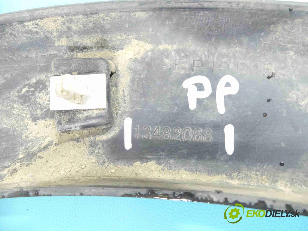 Opel Crossland 2017-2024 1.2 12V 83 hp manual 61 kW 1199 cm3 5- lišta blatník: přední pravé 13482068