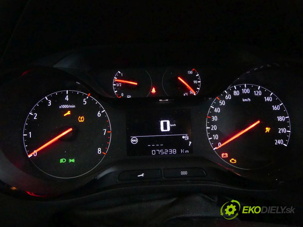 Opel Crossland 2017-2024 1.2 12V 83 HP manual 61 kW 1199 cm3 5- prístrojovka/ budíky 9831117380 (Prístrojové dosky, displeje)