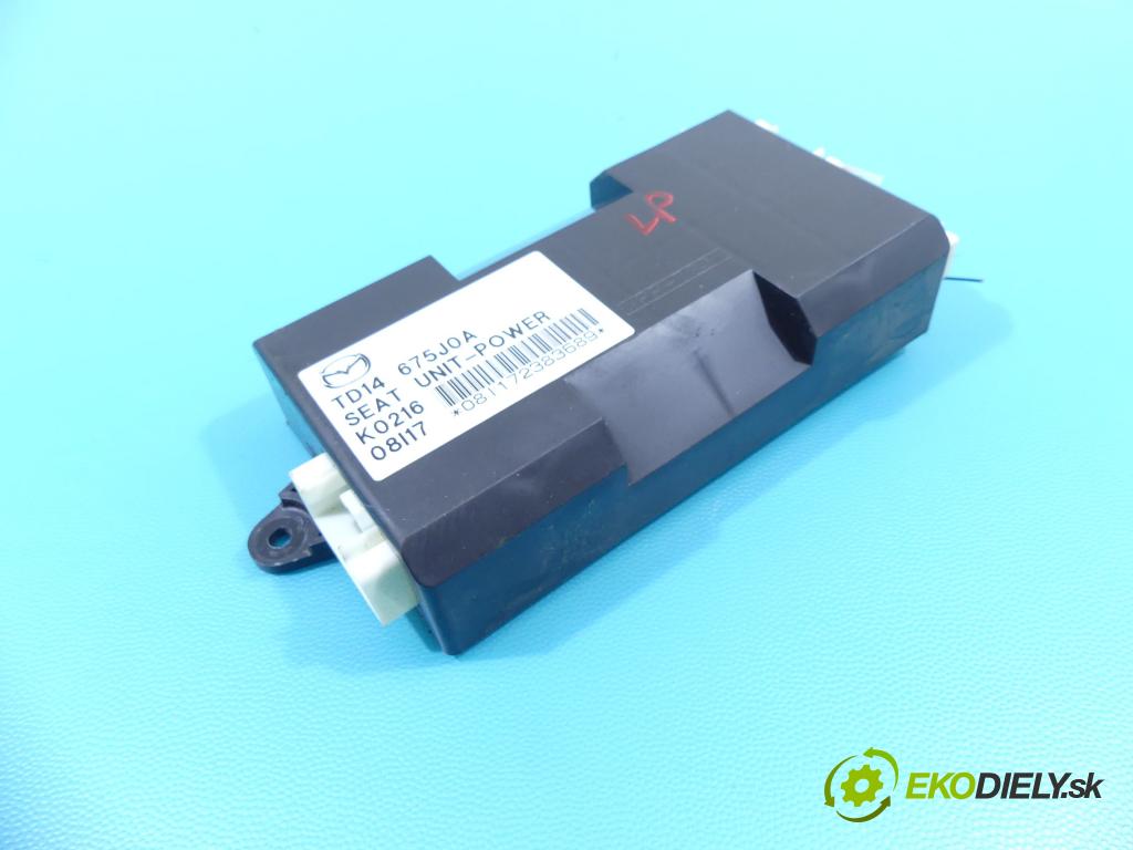 Mazda CX-9 2006-2015 3.7 V6 277KM: automatic 204 kW 3726 cm3 5- modul riadiaca jednotka TD14 675J0A (Ostatné)