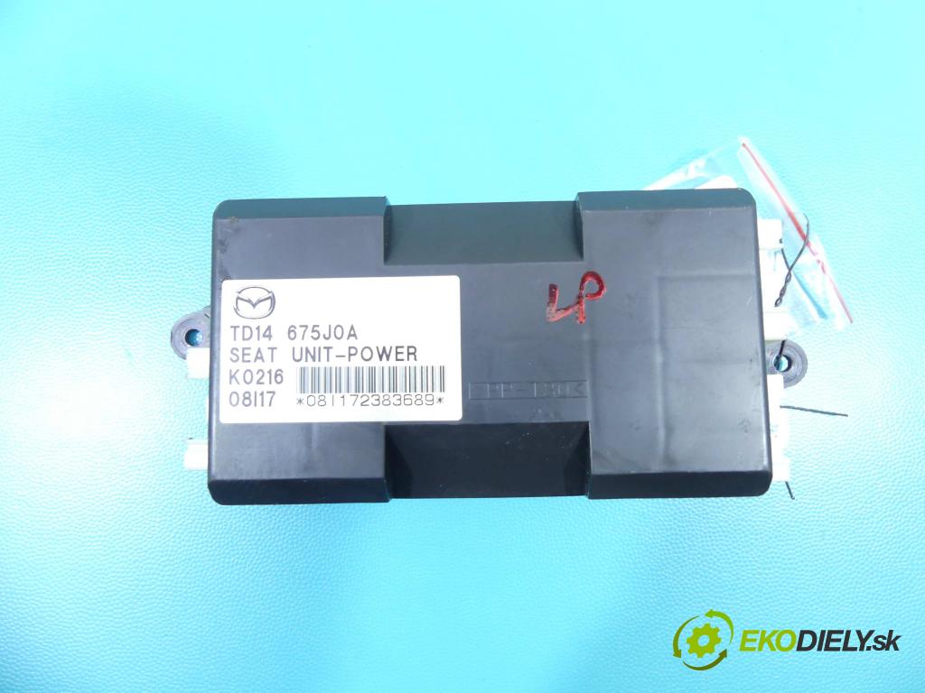 Mazda CX-9 2006-2015 3.7 V6 277KM: automatic 204 kW 3726 cm3 5- modul riadiaca jednotka TD14 675J0A (Ostatné)