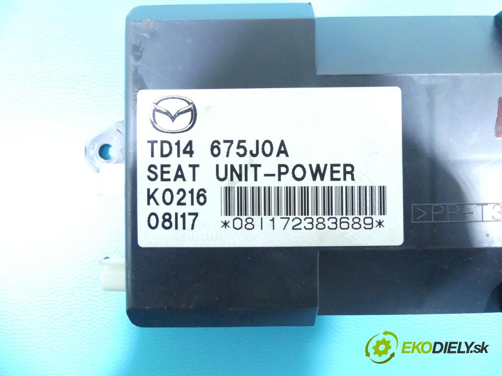 Mazda CX-9 2006-2015 3.7 V6 277KM: automatic 204 kW 3726 cm3 5- modul riadiaca jednotka TD14 675J0A (Ostatné)