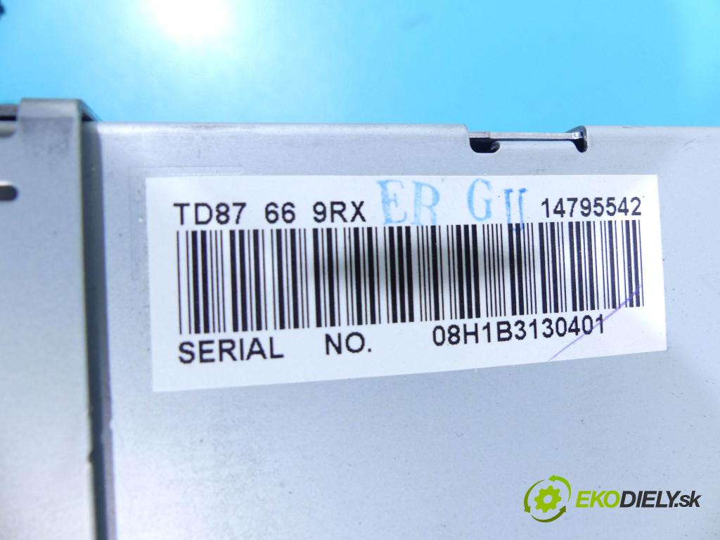 Mazda CX-9 2006-2015 3.7 V6 277KM: automatic 204 kW 3726 cm3 5- Radio originál TD8766ARX