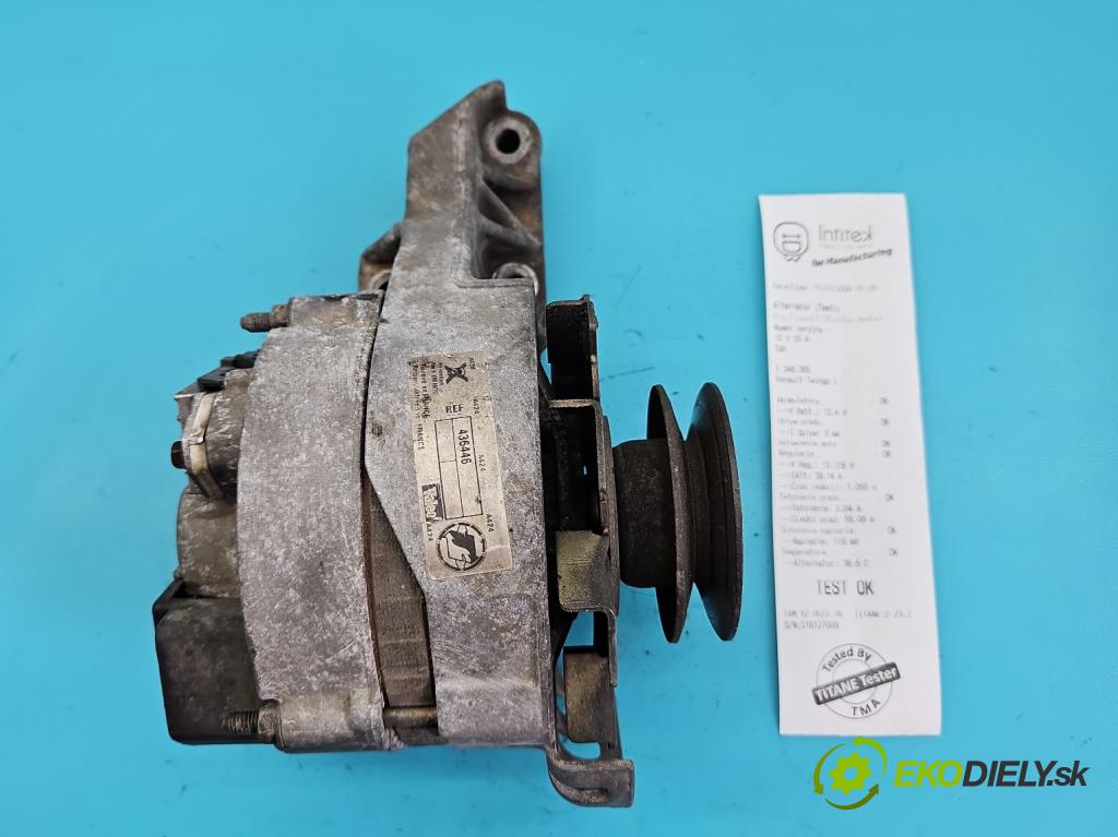 Renault Twingo I 1996-2003 1.2 54 hp manual 40 kW 1239 cm3 3- Alternator 63320034 (Alternátory)