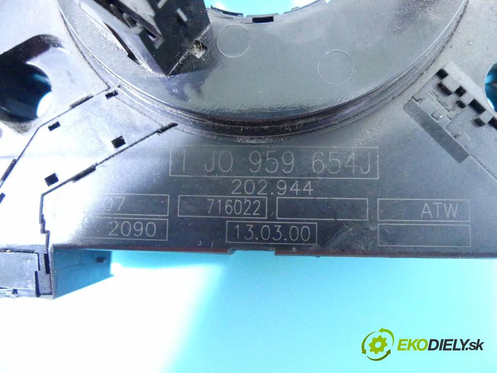 Vw Golf IV 1997-2003 1.4 16V 75 HP manual 55 kW 1390 cm3 5- Páska: airbag 1J0959654J (Airbagy)