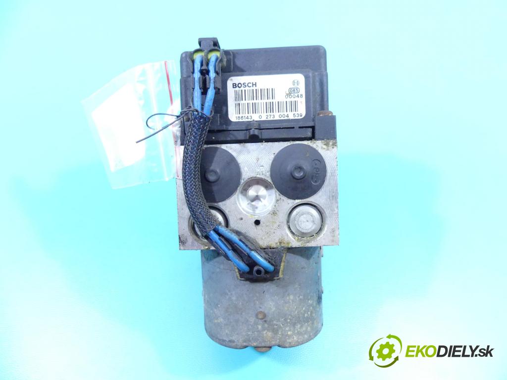 Nissan Micra K11 1992-2003 1.3 16V 82 HP manual 60 kW 1348 cm3 5- čerpadlo abs 0273004539 (Pumpy ABS)