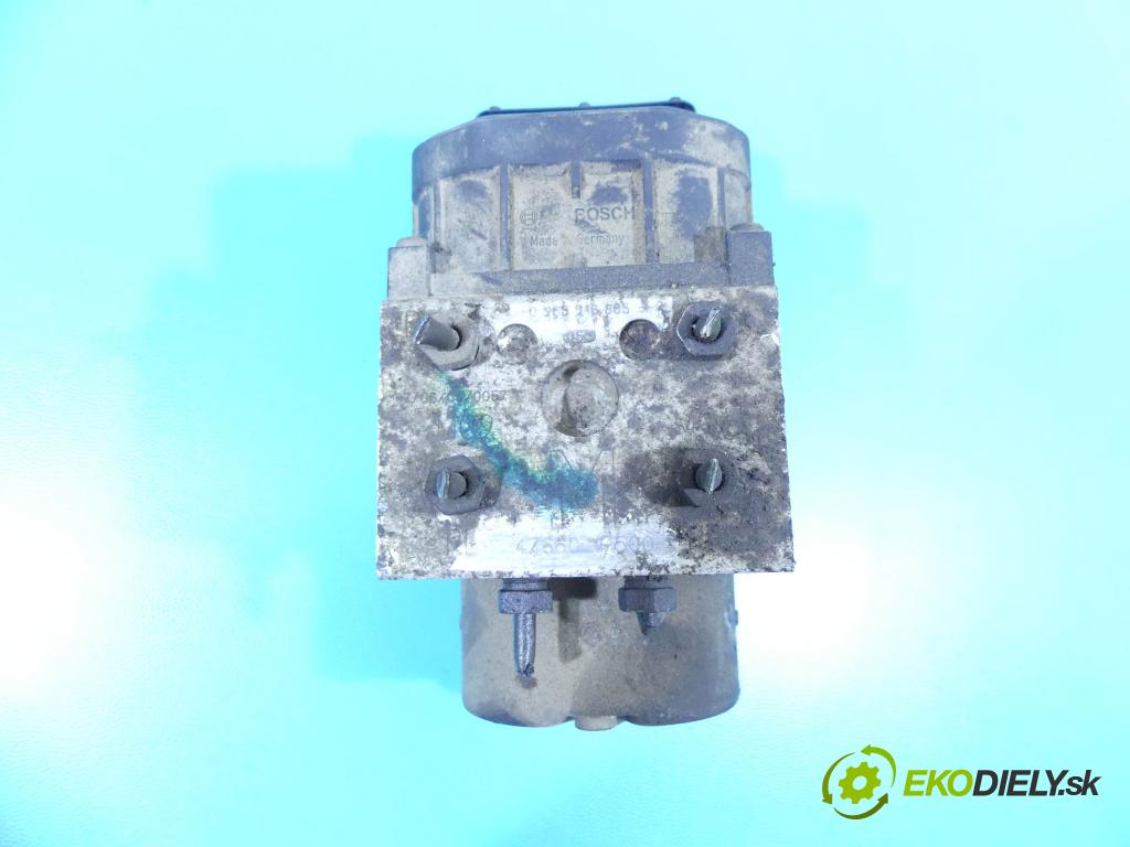 Nissan Micra K11 1992-2003 1.3 16V 82 HP manual 60 kW 1348 cm3 5- čerpadlo abs 0273004539 (Pumpy ABS)