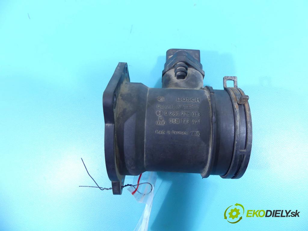 Audi A4 B5 1994-2001 1.8 20V 125 HP manual 92 kW 1781 cm3 4- průtokoměr: 0280218013 (Váhy vzduchu)