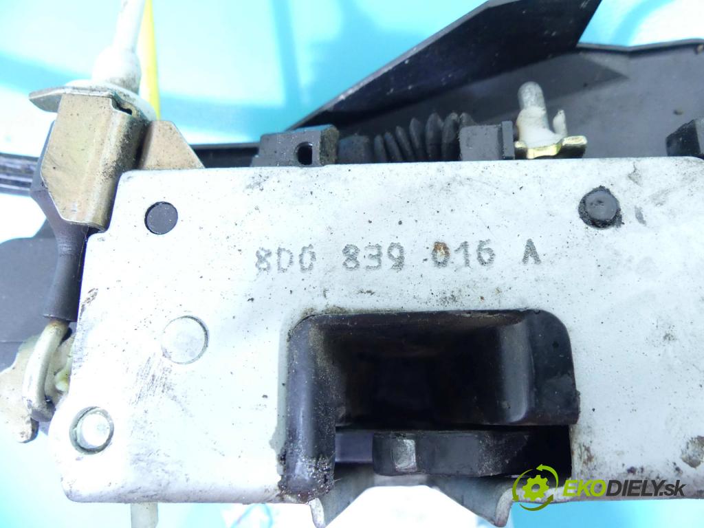 Audi A4 B5 1994-2001 1.8 20V 125 hp manual 92 kW 1781 cm3 4- zámek zadní pravý 8D0839016A