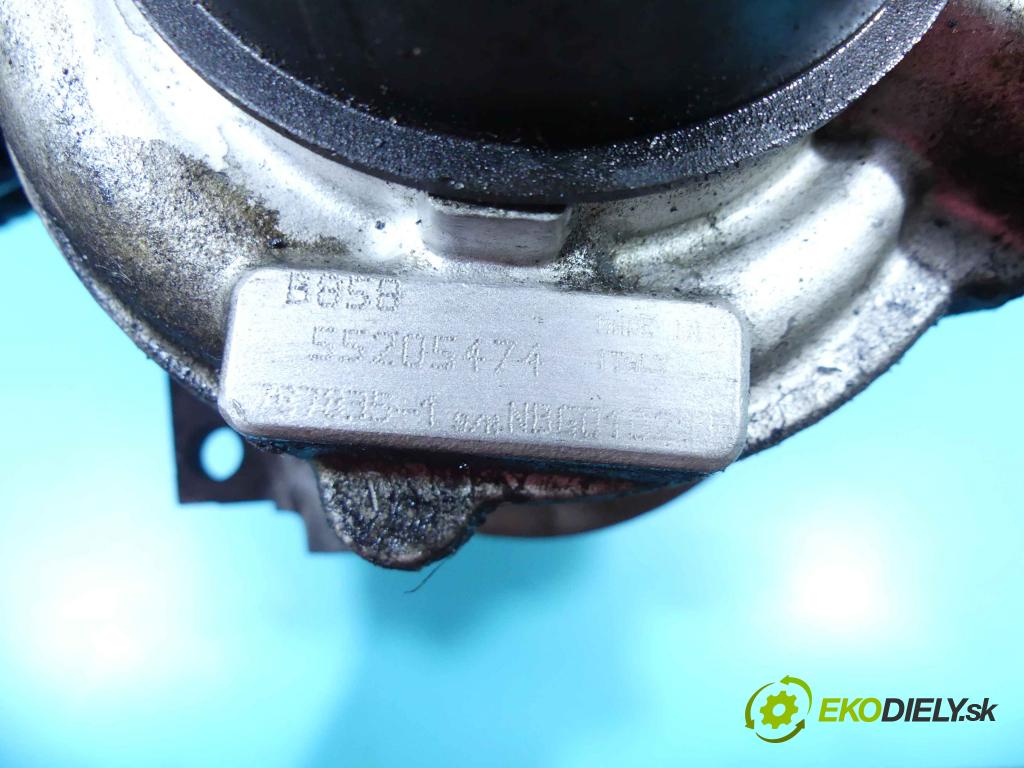 Opel Zafira B 2005-2014 1.9 cdti 120 hp manual 88 kW 1910 cm3 5- Turbodmychadlo 767835-1 (Turbodúchadla (kompletní))