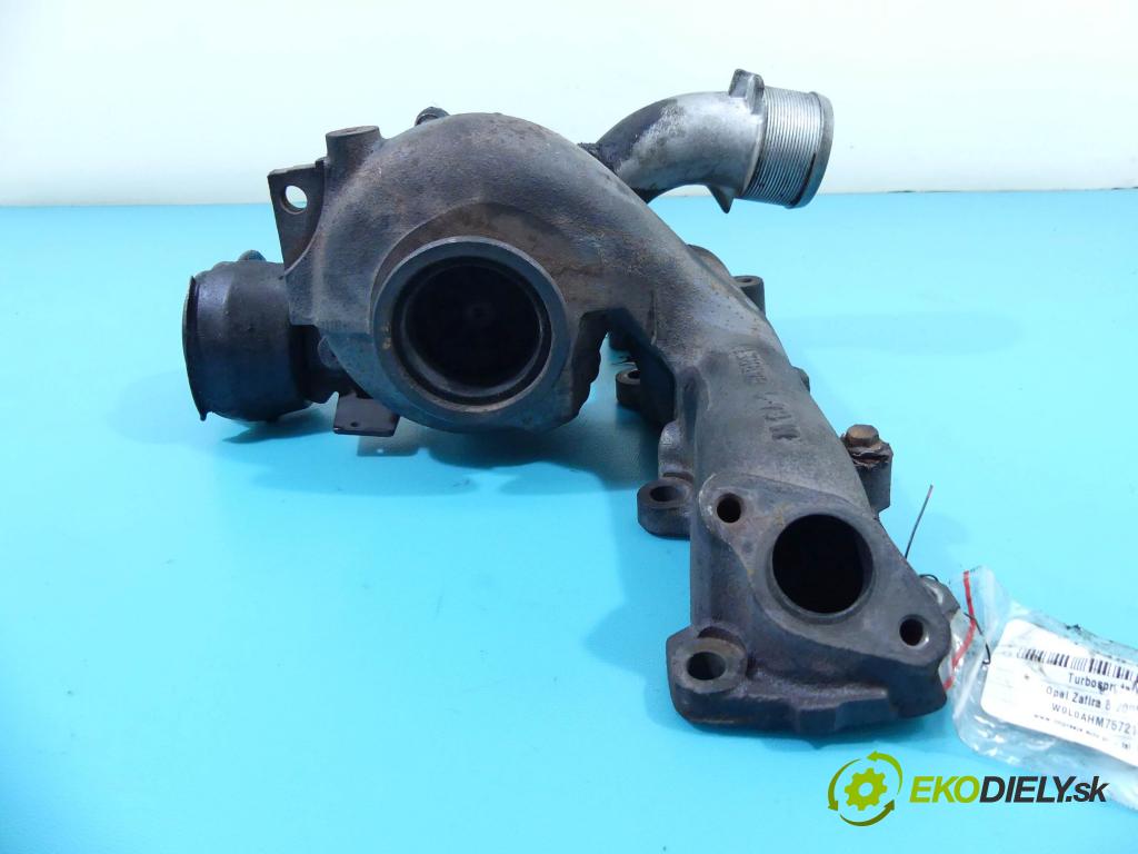Opel Zafira B 2005-2014 1.9 cdti 120 hp manual 88 kW 1910 cm3 5- Turbodmychadlo 767835-1 (Turbodúchadla (kompletní))