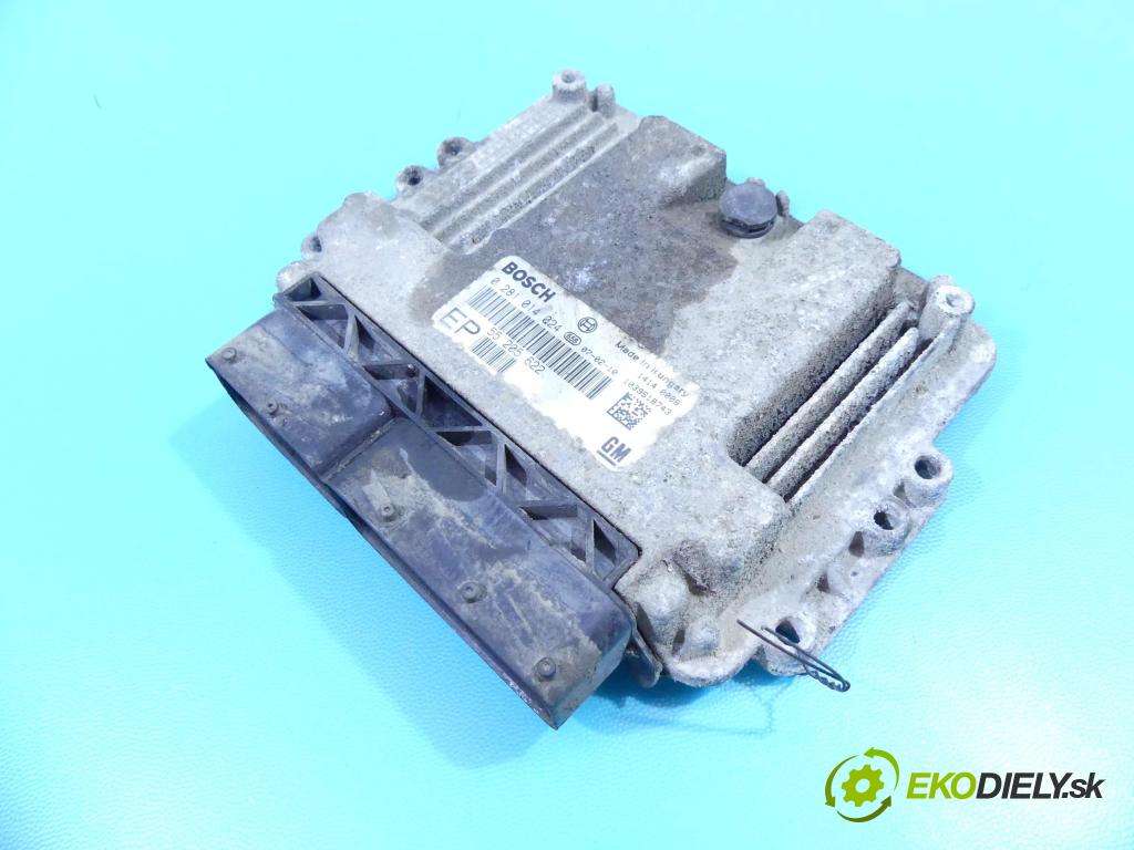 Opel Zafira B 2005-2014 1.9 cdti 120 hp manual 88 kW 1910 cm3 5- řídící jednotka motoru 0281014024