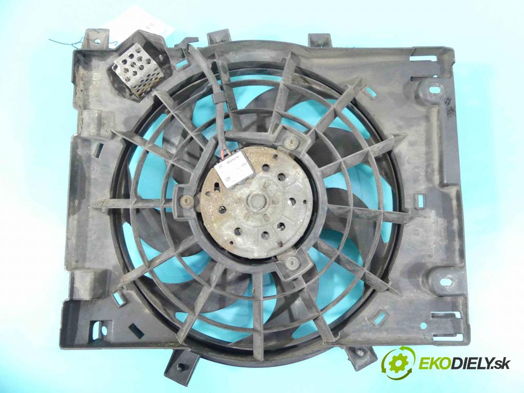 Opel Zafira B 2005-2014 1.9 cdti 120 HP manual 88 kW 1910 cm3 5- Ventilátor chladiča 13147279