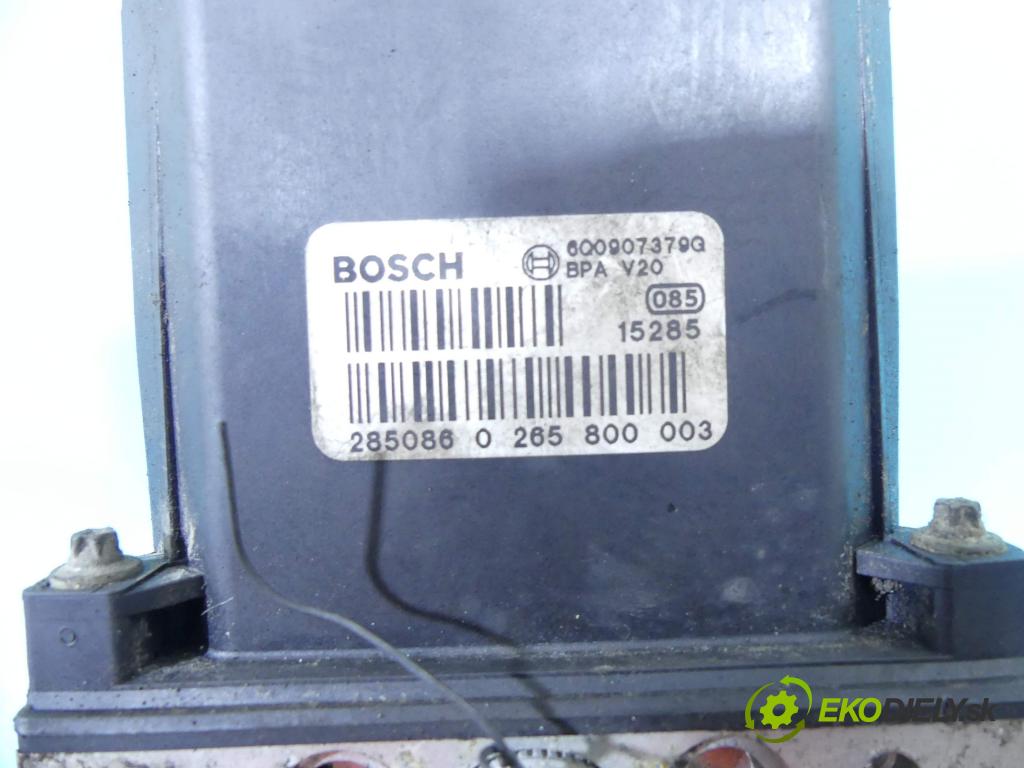 Skoda Fabia I 1999-2007 1.4 mpi 68 HP manual 50 kW 1397 cm3 4- čerpadlo abs 0265800003 (Pumpy ABS)