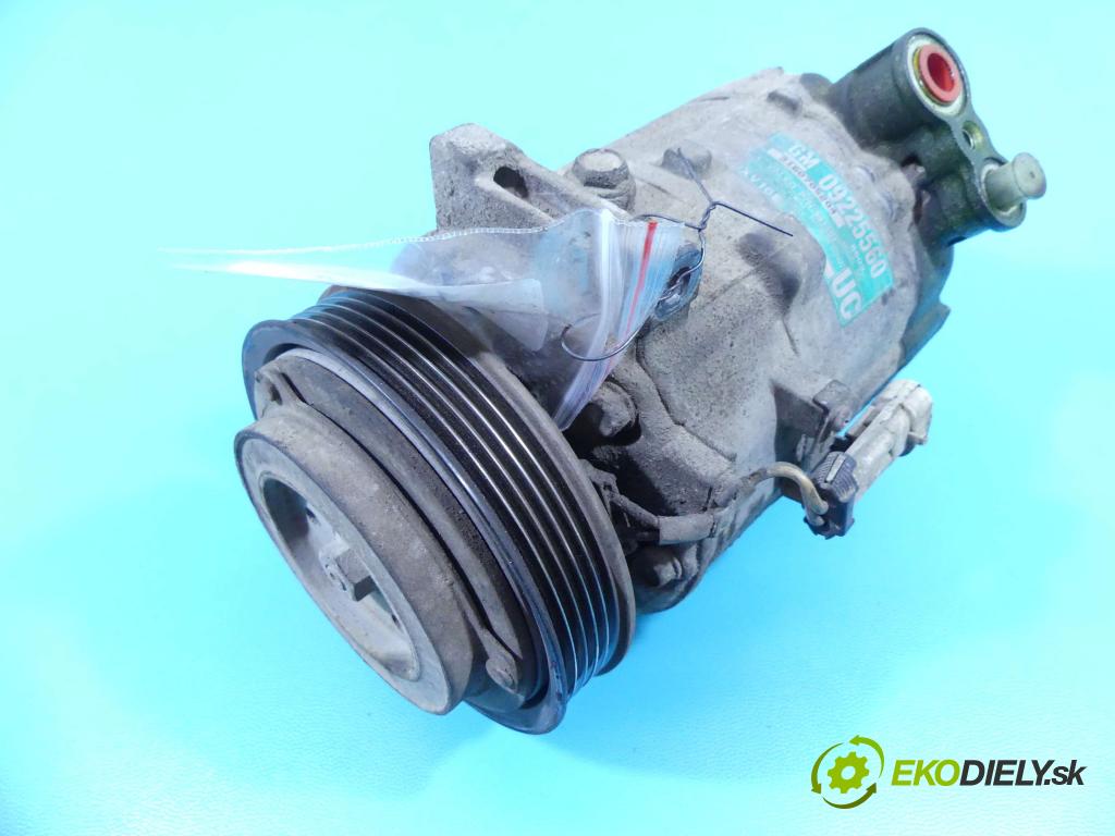 Opel Vectra C 2002-2008 2.2 16V 147 HP manual 108 kW 2198 cm3 5- čerpadlo klimatizácie 09225560