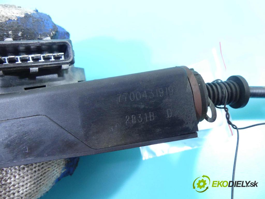 Renault Scenic I 1996-2003 1.9 dci 102 HP manual 75 kW 1870 cm3 5- pedále 7700431919 (Pedále)