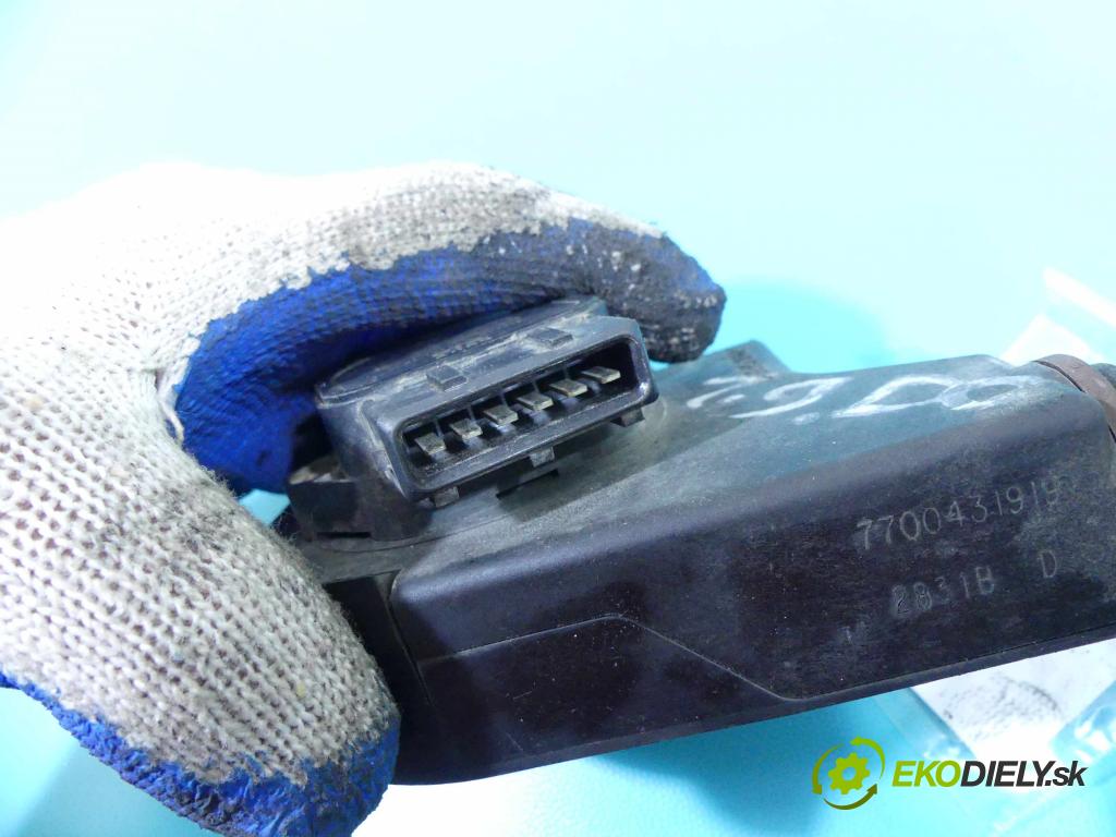 Renault Scenic I 1996-2003 1.9 dci 102 HP manual 75 kW 1870 cm3 5- pedále 7700431919 (Pedále)