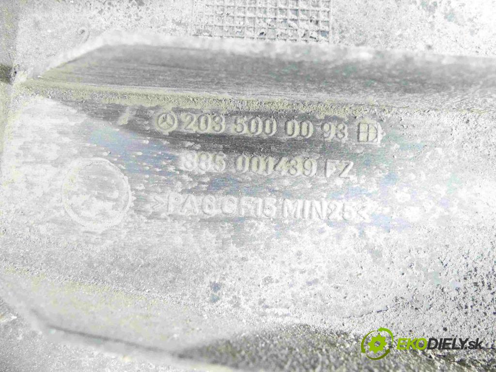 Mercedes C W203 2000-2007 1.8 kompressor (271946) 143 HP manual 105 kW 1796 cm3 4- Ventilátor chladiča A2035000193