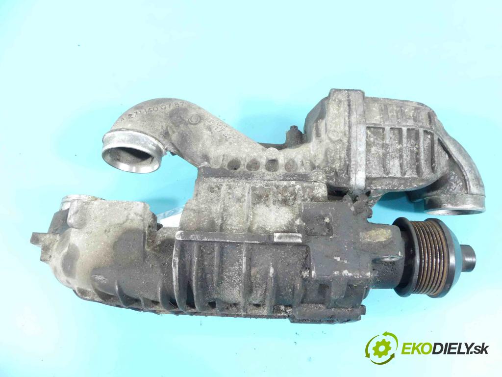 Mercedes C W203 2000-2007 1.8 kompressor 143 HP manual 105 kW 1796 cm3 4- turbodúchadlo, turbo A2711400787Q (Turbodúchadlá (kompletné))