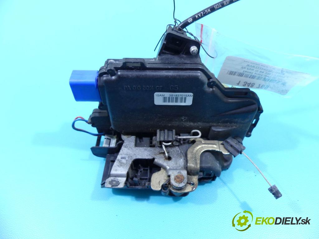 Vw Polo IV 9N 2001-2009 1.4 tdi 75 hp manual 55 kW 1422 cm3 5- zámek přední levý 3B1837015AM