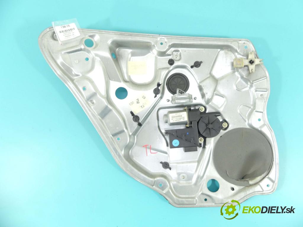 Vw Polo IV 9N 2001-2009 1.4 tdi 75 hp manual 55 kW 1422 cm3 5- mechanismus stahování zadní levý 6Q0959811A