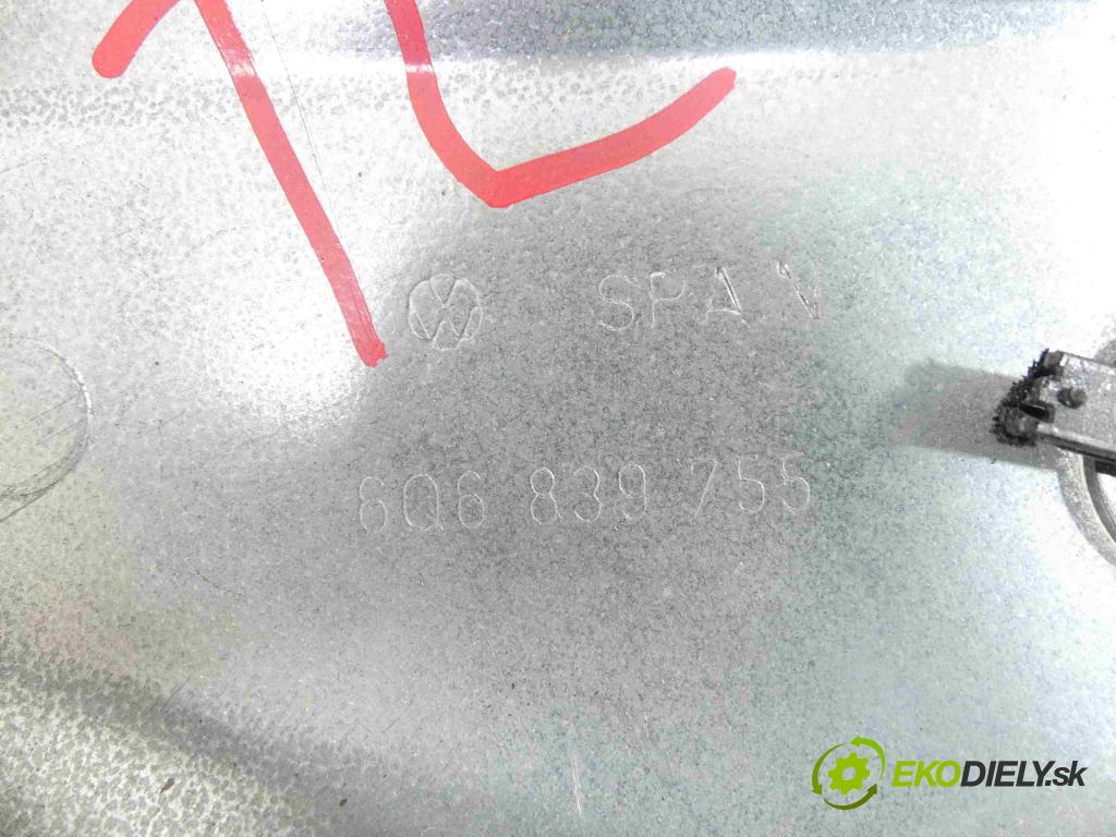 Vw Polo IV 9N 2001-2009 1.4 tdi 75 hp manual 55 kW 1422 cm3 5- mechanismus stahování zadní levý 6Q0959811A
