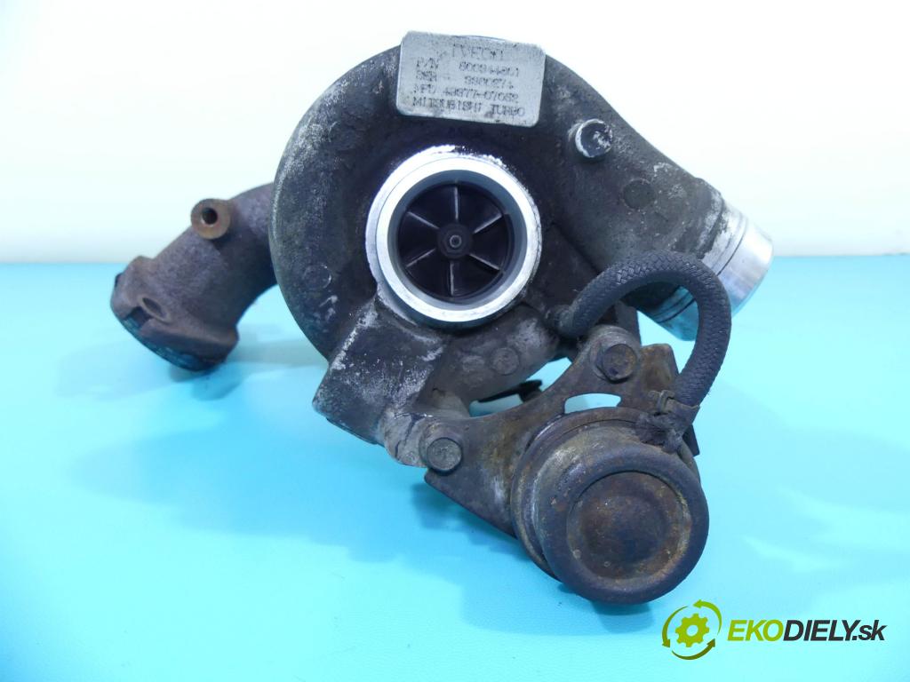 Fiat Ducato II 1994-2006 2.8 jtd 128 hp manual 94 kW 2800 cm3 5- Turbodmychadlo 49377-07052 (Turbodúchadla (kompletní))