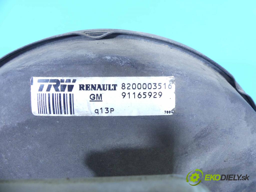 Renault Trafic II 2001-2014 1.9 dci 101 HP manual 74 kW 1870 cm3 5- servo brzdové 8200003516