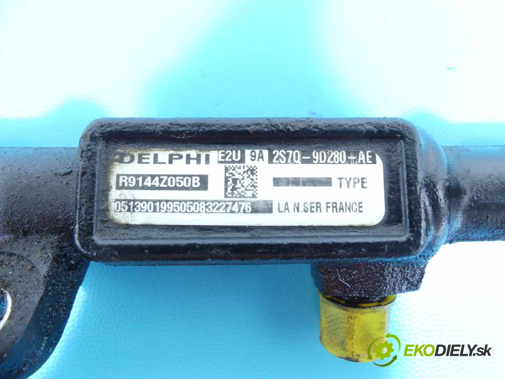 Ford Transit 2000-2006 2.0 tdci 125 HP manual 92 kW 1998 cm3 5- lišta vstrekovacia 2S7Q-9D280-AE (Vstrekovacie lišty)