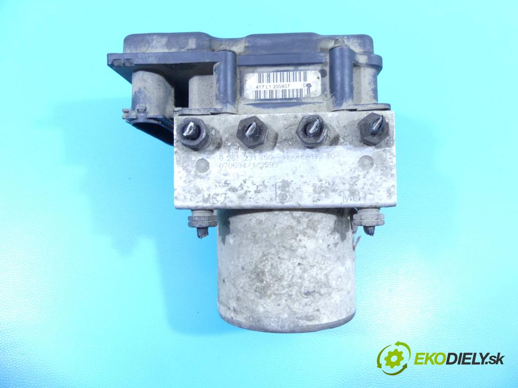Peugeot Expert II 2006-2016 1.6 hdi 90 HP manual 66 kW 1560 cm3 5- čerpadlo abs 0265231550 (Pumpy ABS)