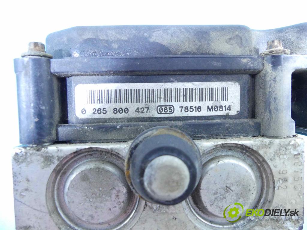 Peugeot Expert II 2006-2016 1.6 hdi 90 HP manual 66 kW 1560 cm3 5- čerpadlo abs 0265231550 (Pumpy ABS)