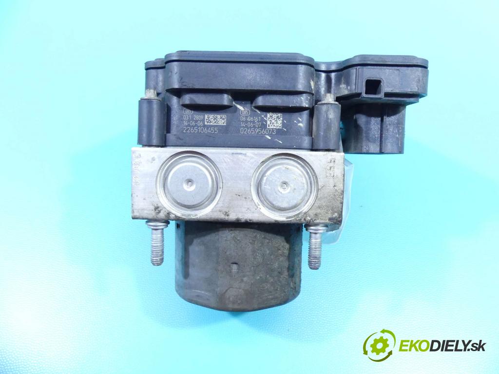 Skoda Roomster 1.4 16V 86 hp manual 63 kW 1390 cm3 5- čerpadlo abs 6R0907379BJ (Pumpy brzdové)