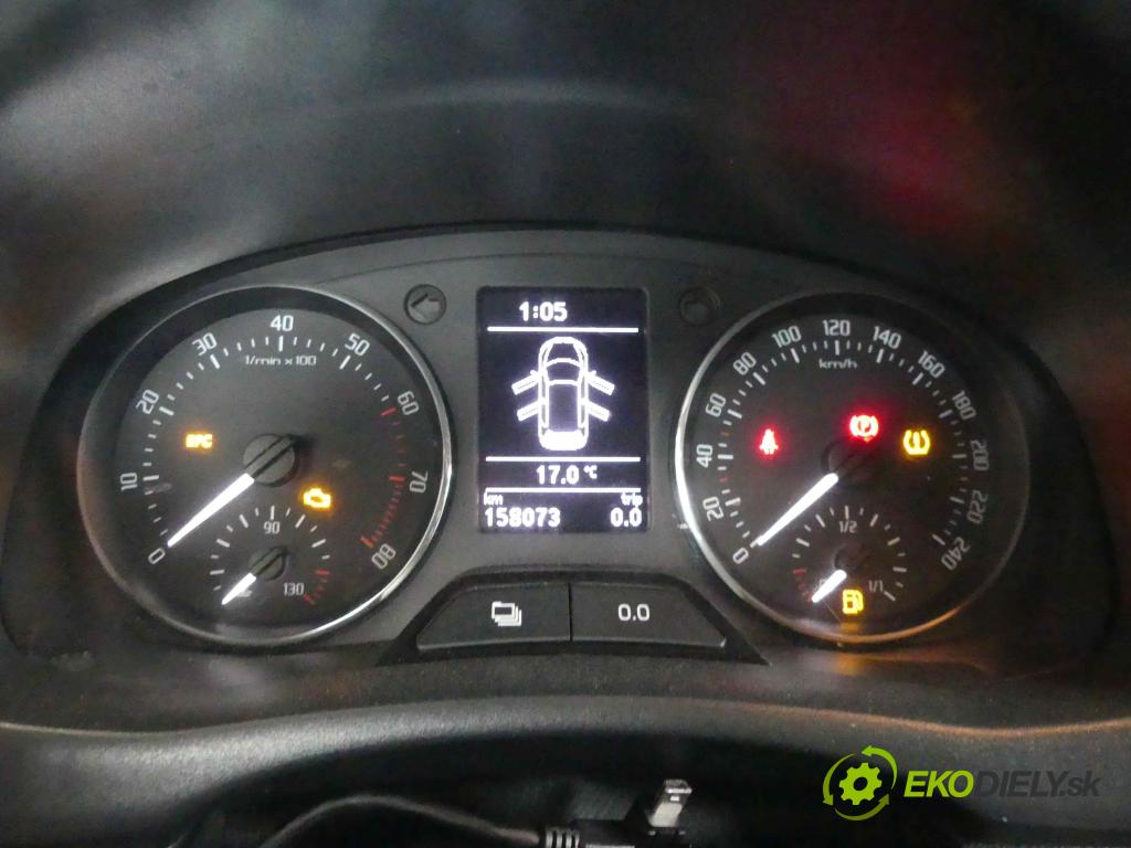 Skoda Roomster 1.4 16V 86 HP manual 63 kW 1390 cm3 5- prístrojovka/ budíky 5J0920841G (Prístrojové dosky, displeje)