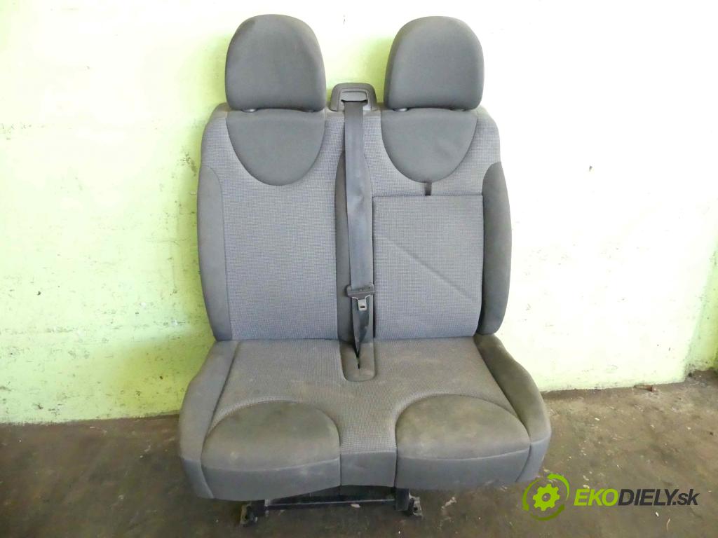 Peugeot Expert II 2006-2016 1.6 hdi 90 HP manual 66 kW 1560 cm3 5- Sedačka pravý  (Sedačky, sedadlá)