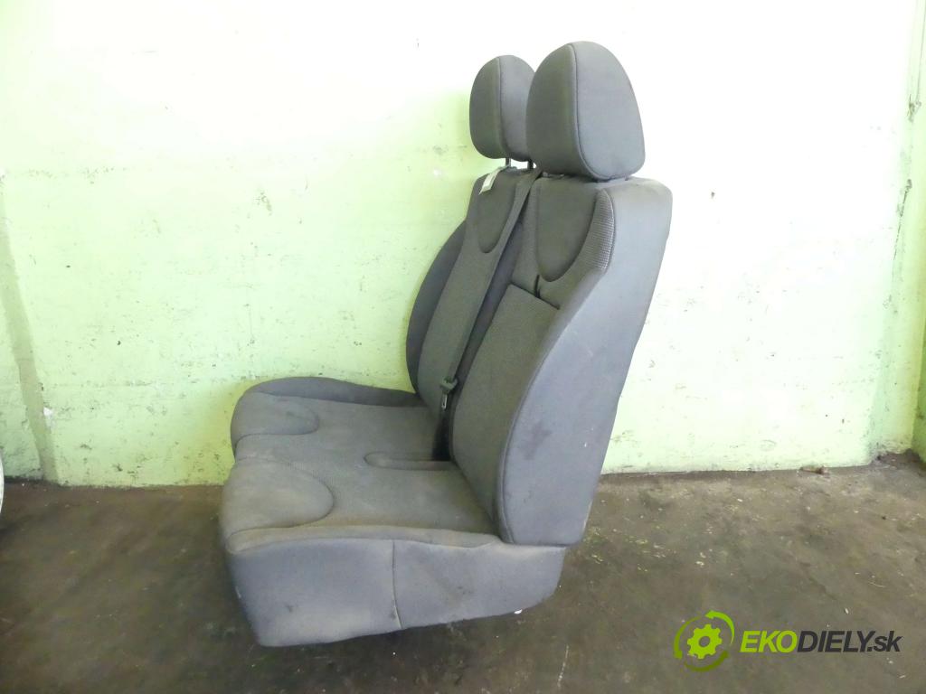 Peugeot Expert II 2006-2016 1.6 hdi 90 HP manual 66 kW 1560 cm3 5- Sedačka pravý  (Sedačky, sedadlá)