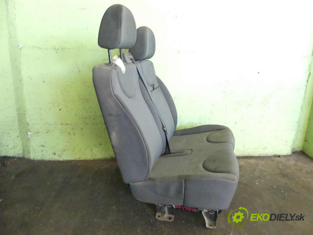Peugeot Expert II 2006-2016 1.6 hdi 90 HP manual 66 kW 1560 cm3 5- Sedačka pravý  (Sedačky, sedadlá)